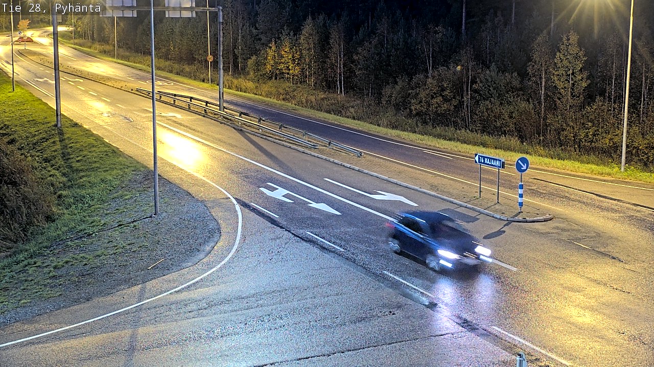 Kelikamerat Kuva Tie 28 Pyhäntä, Pyhäntä, Pohjois-Pohjanmaa