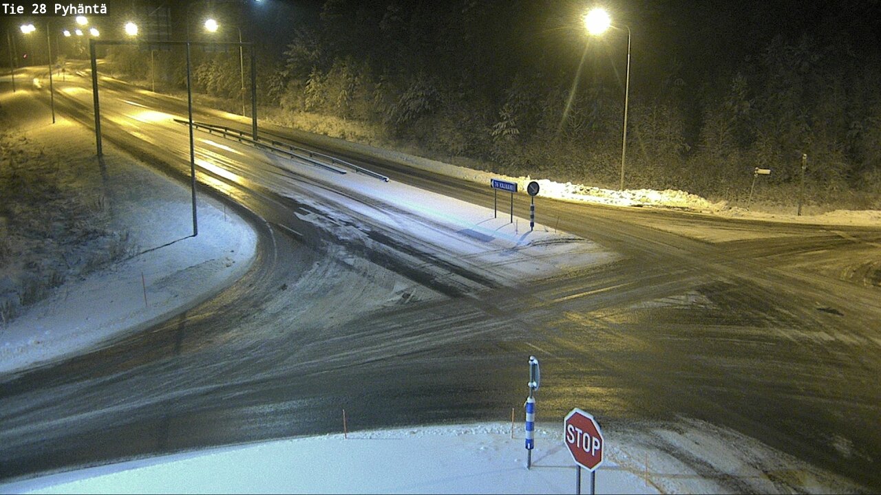 Kelikamerat Kuva Tie 28 Pyhäntä, Pyhäntä, Pohjois-Pohjanmaa