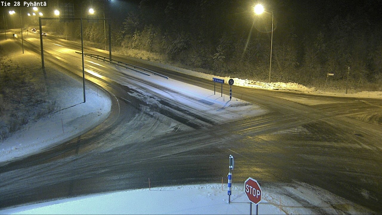 Kelikamerat Kuva Tie 28 Pyhäntä, Pyhäntä, Pohjois-Pohjanmaa