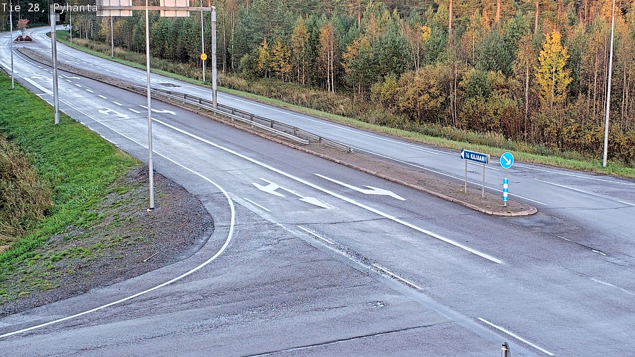 Kelikamerat Kuva Tie 28 Pyhäntä, Pyhäntä, Pohjois-Pohjanmaa