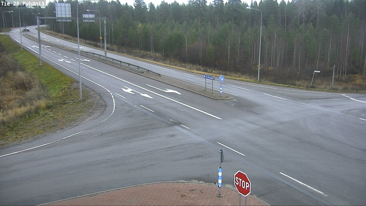Kelikamerat Kuva Tie 28 Pyhäntä, Pyhäntä, Pohjois-Pohjanmaa