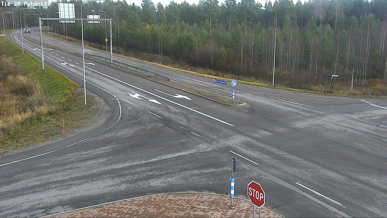Kelikamerat Kuva Tie 28 Pyhäntä, Pyhäntä, Pohjois-Pohjanmaa