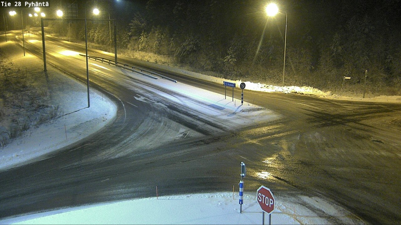 Kelikamerat Kuva Tie 28 Pyhäntä, Pyhäntä, Pohjois-Pohjanmaa