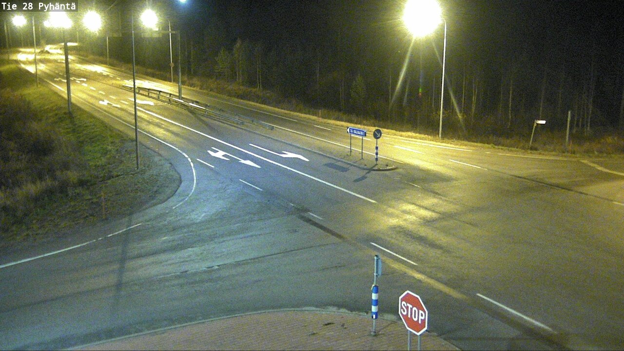 Kelikamerat Kuva Tie 28 Pyhäntä, Pyhäntä, Pohjois-Pohjanmaa