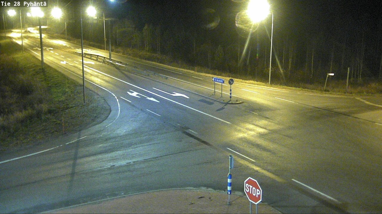 Kelikamerat Kuva Tie 28 Pyhäntä, Pyhäntä, Pohjois-Pohjanmaa