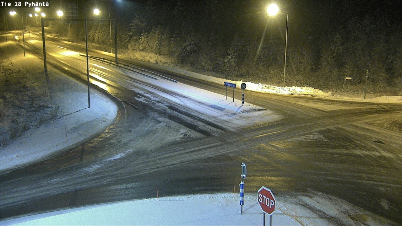 Kelikamerat Kuva Tie 28 Pyhäntä, Pyhäntä, Pohjois-Pohjanmaa