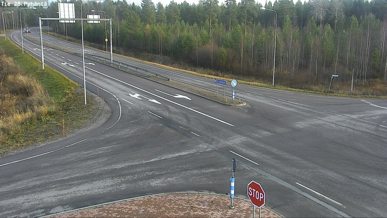 Kelikamerat Kuva Tie 28 Pyhäntä, Pyhäntä, Pohjois-Pohjanmaa