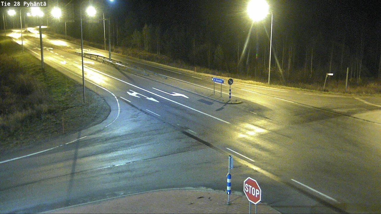 Kelikamerat Kuva Tie 28 Pyhäntä, Pyhäntä, Pohjois-Pohjanmaa