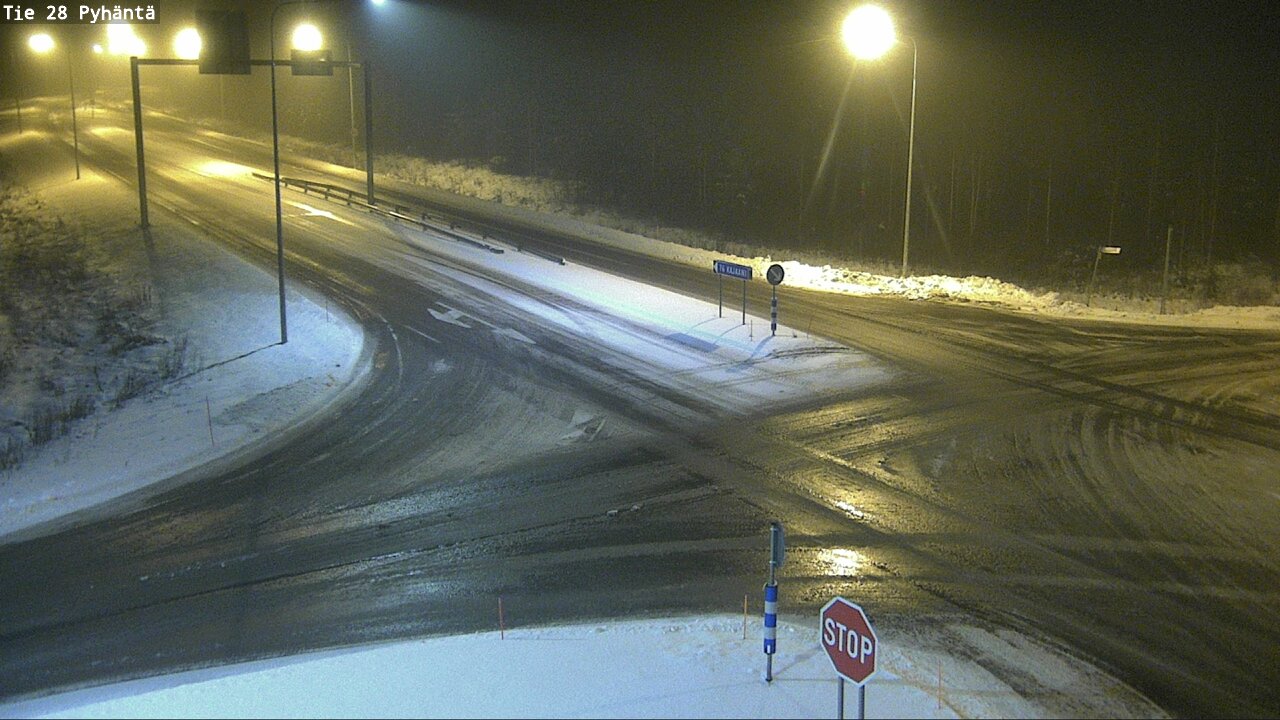 Kelikamerat Kuva Tie 28 Pyhäntä, Pyhäntä, Pohjois-Pohjanmaa