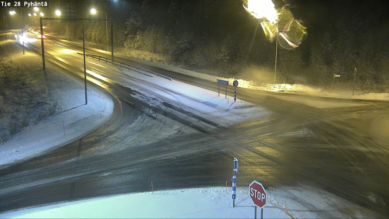 Kelikamerat Kuva Tie 28 Pyhäntä, Pyhäntä, Pohjois-Pohjanmaa