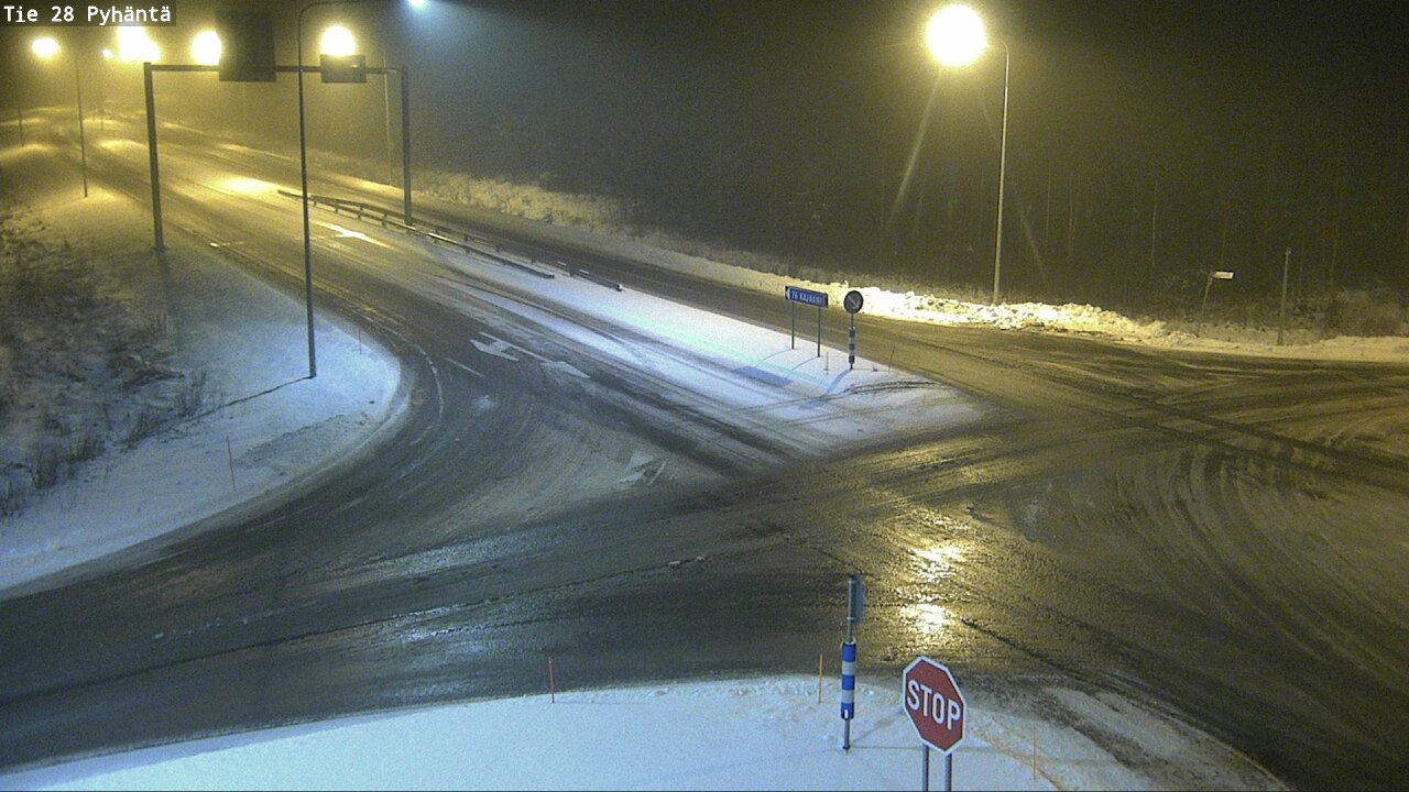 Kelikamerat Kuva Tie 28 Pyhäntä, Pyhäntä, Pohjois-Pohjanmaa