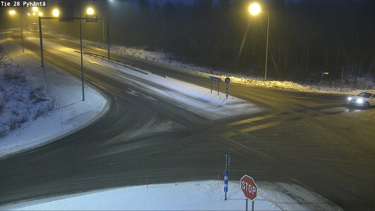 Kelikamerat Kuva Tie 28 Pyhäntä, Pyhäntä, Pohjois-Pohjanmaa
