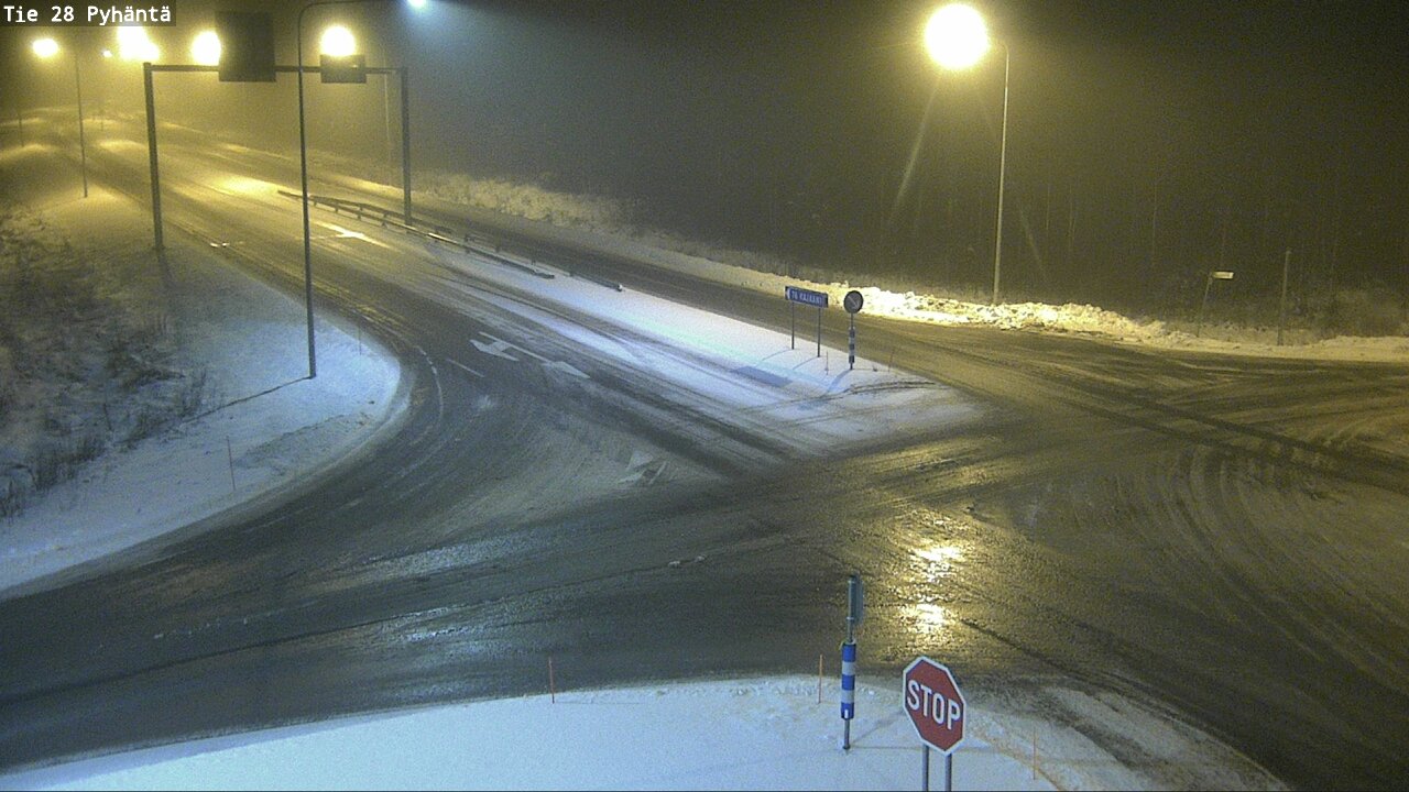 Kelikamerat Kuva Tie 28 Pyhäntä, Pyhäntä, Pohjois-Pohjanmaa