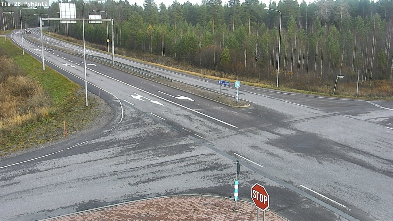 Kelikamerat Kuva Tie 28 Pyhäntä, Pyhäntä, Pohjois-Pohjanmaa