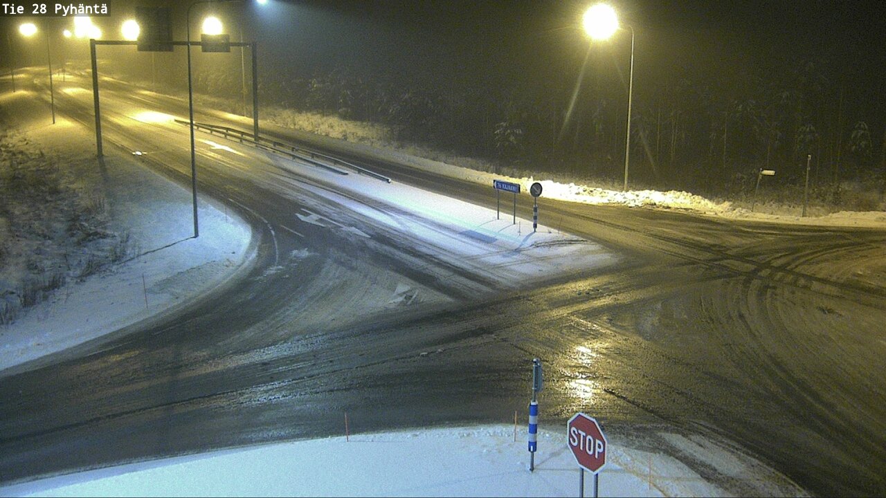 Kelikamerat Kuva Tie 28 Pyhäntä, Pyhäntä, Pohjois-Pohjanmaa