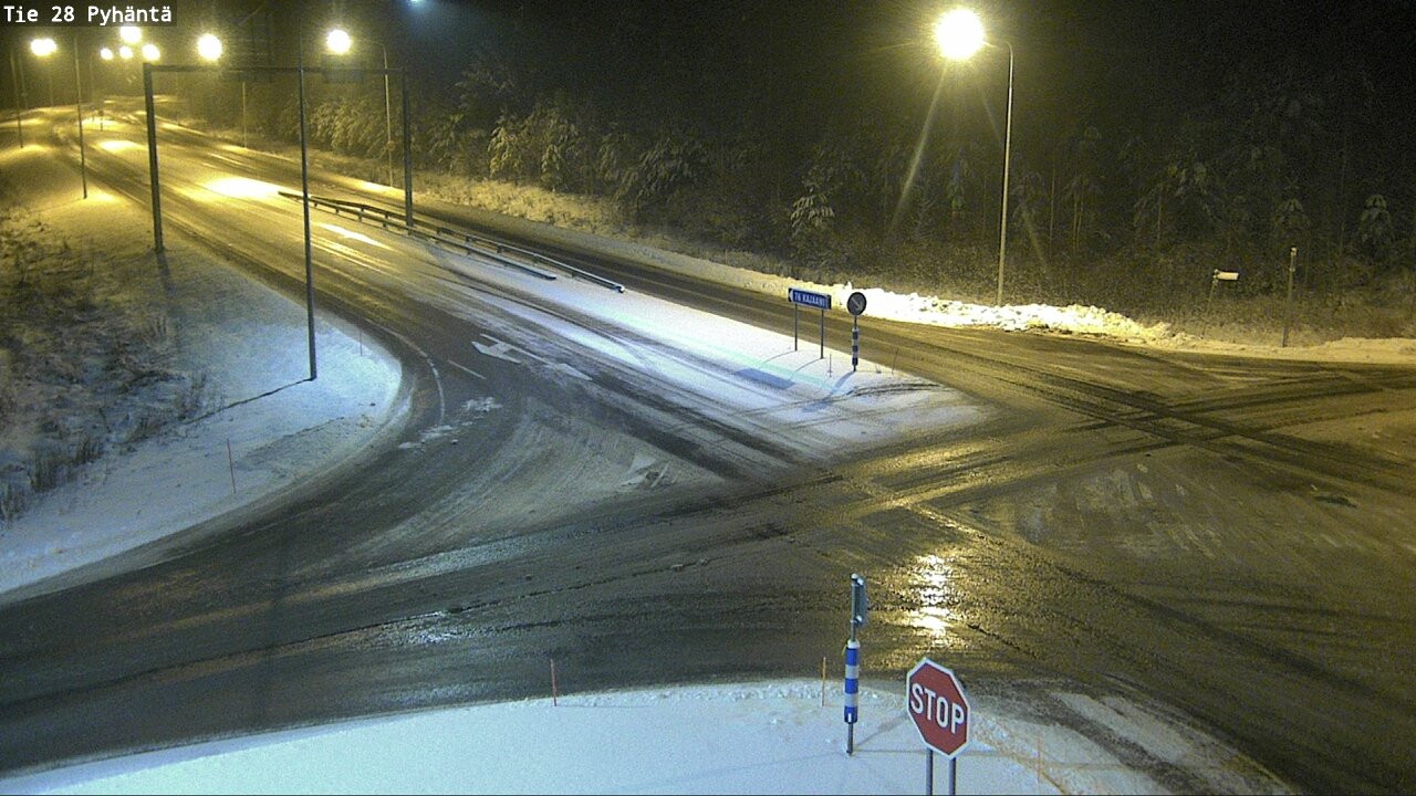 Kelikamerat Kuva Tie 28 Pyhäntä, Pyhäntä, Pohjois-Pohjanmaa
