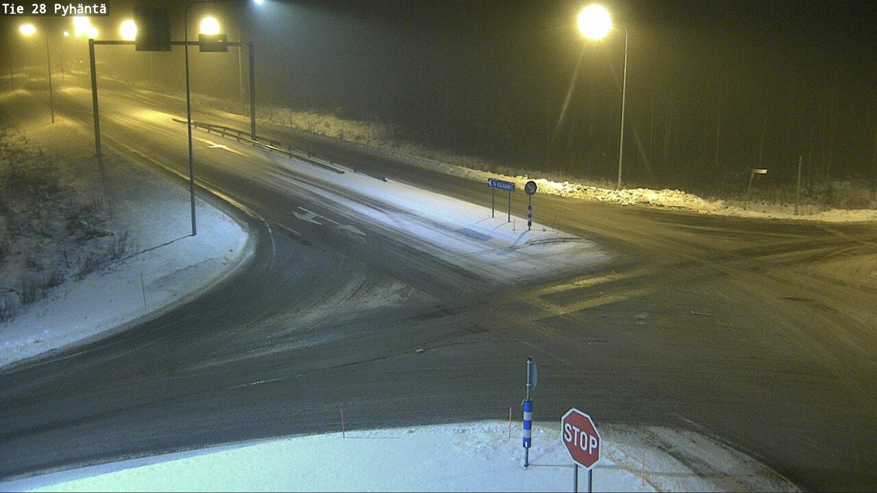 Kelikamerat Kuva Tie 28 Pyhäntä, Pyhäntä, Pohjois-Pohjanmaa