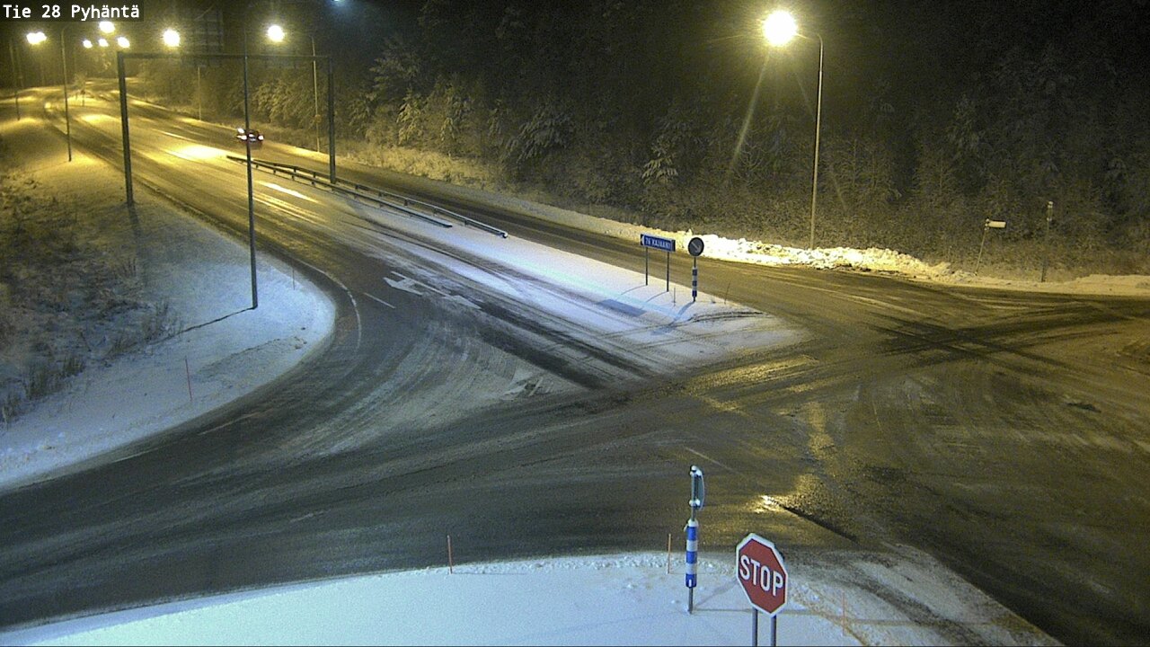 Kelikamerat Kuva Tie 28 Pyhäntä, Pyhäntä, Pohjois-Pohjanmaa