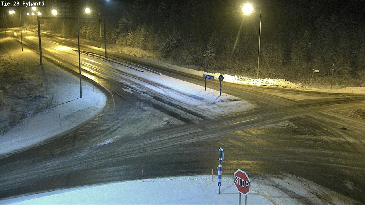 Kelikamerat Kuva Tie 28 Pyhäntä, Pyhäntä, Pohjois-Pohjanmaa