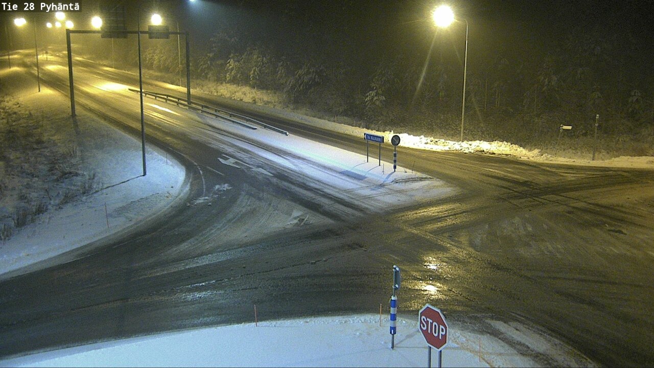 Kelikamerat Kuva Tie 28 Pyhäntä, Pyhäntä, Pohjois-Pohjanmaa