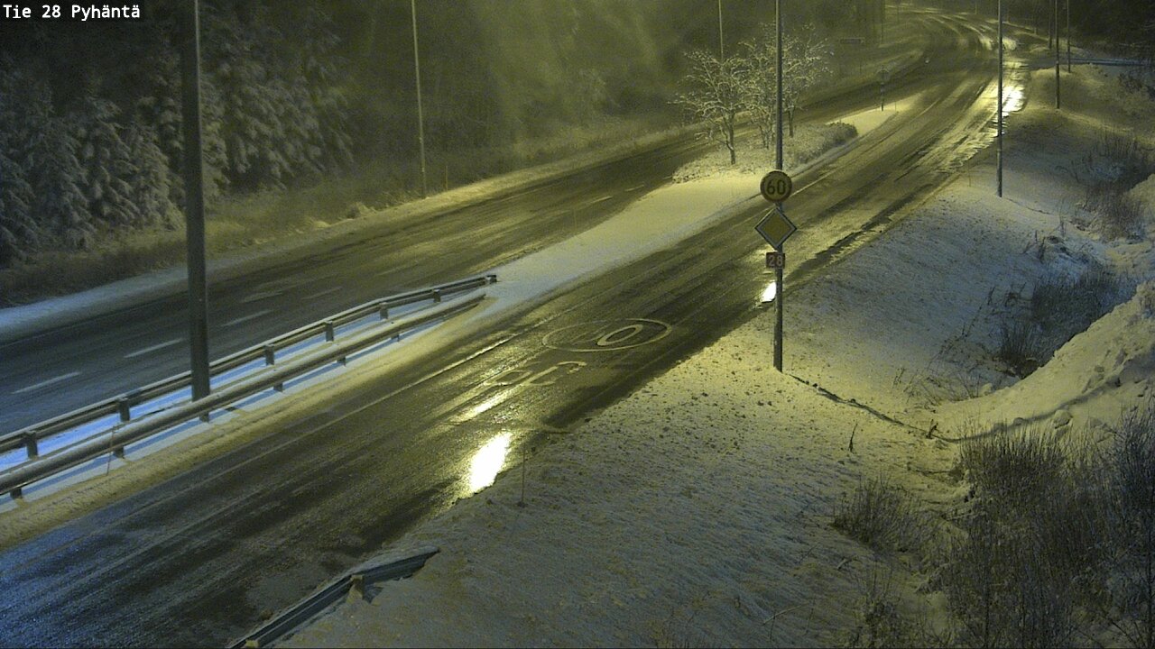 Kelikamerat Kuva Tie 28 Pyhäntä, Pyhäntä, Pohjois-Pohjanmaa