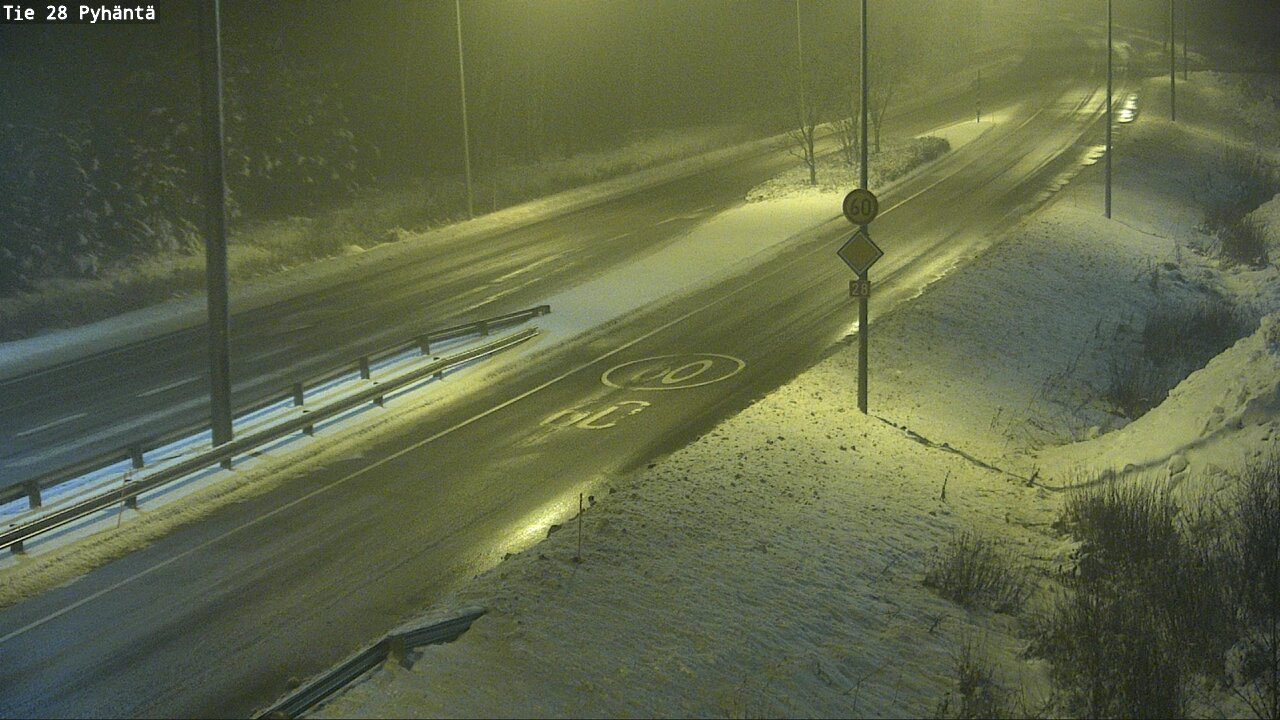 Kelikamerat Kuva Tie 28 Pyhäntä, Pyhäntä, Pohjois-Pohjanmaa