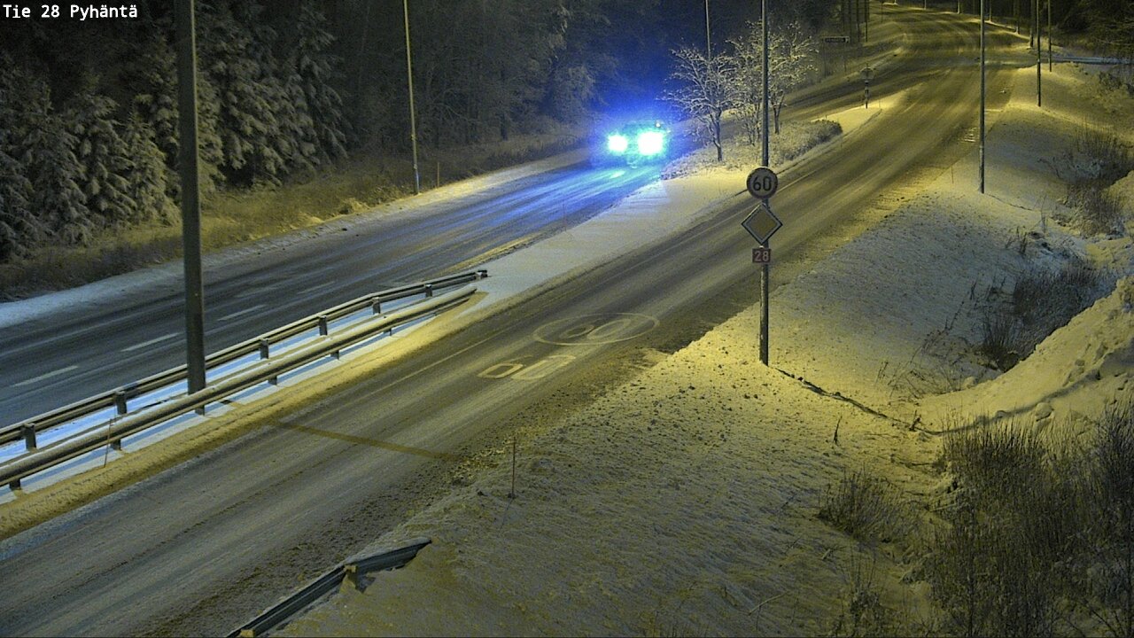 Kelikamerat Kuva Tie 28 Pyhäntä, Pyhäntä, Pohjois-Pohjanmaa