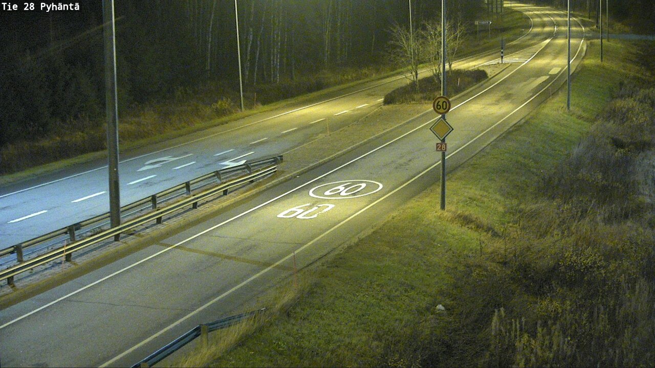 Kelikamerat Kuva Tie 28 Pyhäntä, Pyhäntä, Pohjois-Pohjanmaa