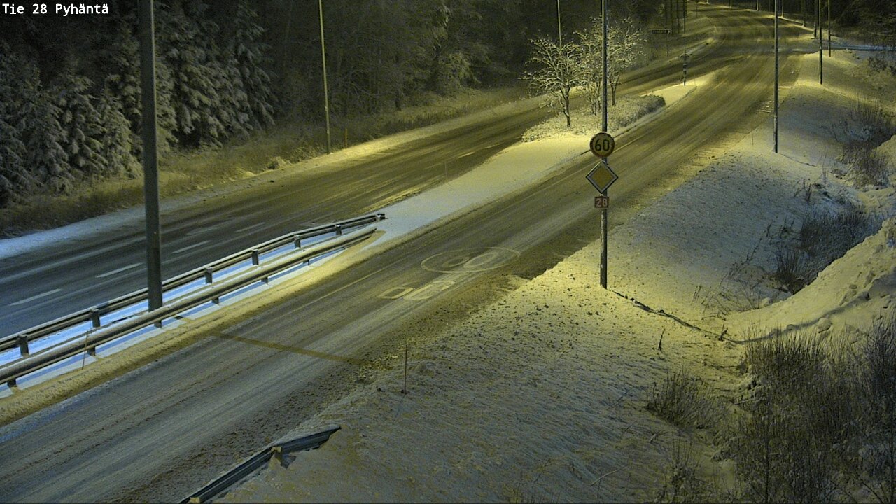 Kelikamerat Kuva Tie 28 Pyhäntä, Pyhäntä, Pohjois-Pohjanmaa
