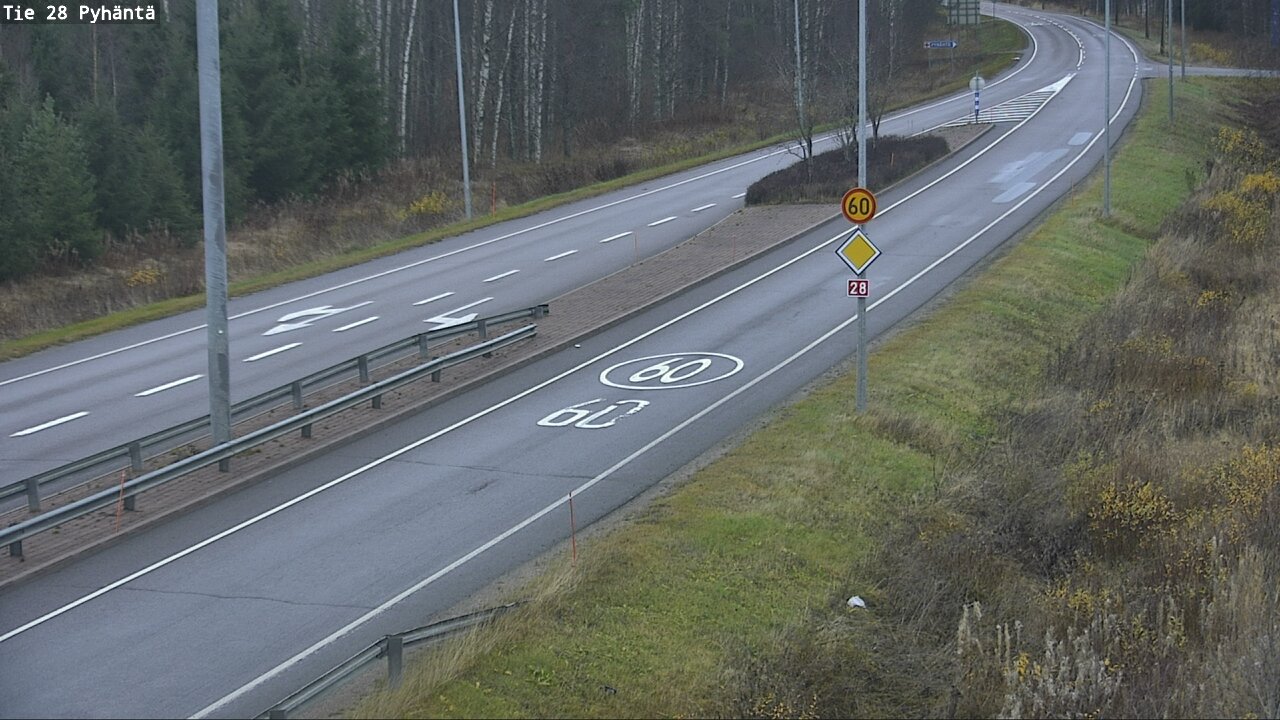 Kelikamerat Kuva Tie 28 Pyhäntä, Pyhäntä, Pohjois-Pohjanmaa