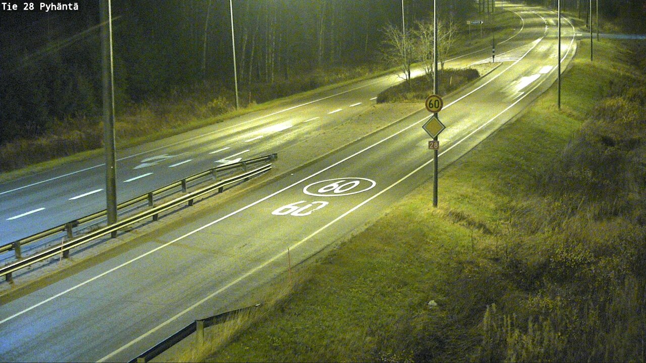 Kelikamerat Kuva Tie 28 Pyhäntä, Pyhäntä, Pohjois-Pohjanmaa