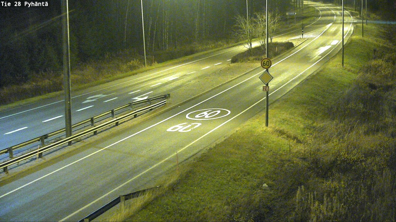 Kelikamerat Kuva Tie 28 Pyhäntä, Pyhäntä, Pohjois-Pohjanmaa