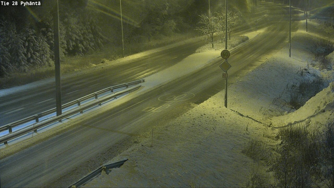 Kelikamerat Kuva Tie 28 Pyhäntä, Pyhäntä, Pohjois-Pohjanmaa