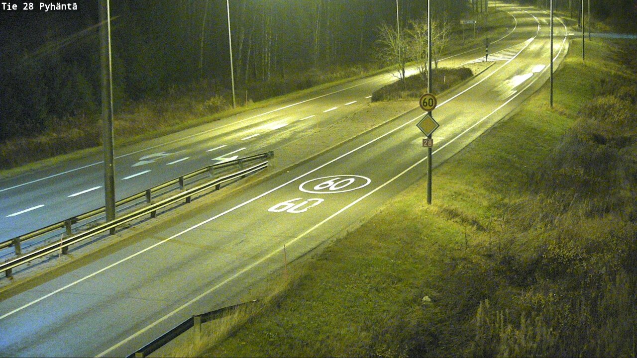 Kelikamerat Kuva Tie 28 Pyhäntä, Pyhäntä, Pohjois-Pohjanmaa