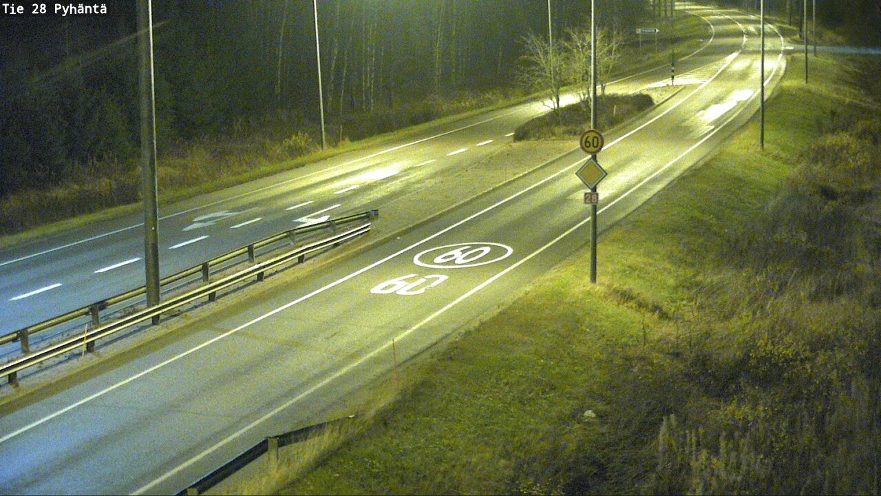 Kelikamerat Kuva Tie 28 Pyhäntä, Pyhäntä, Pohjois-Pohjanmaa