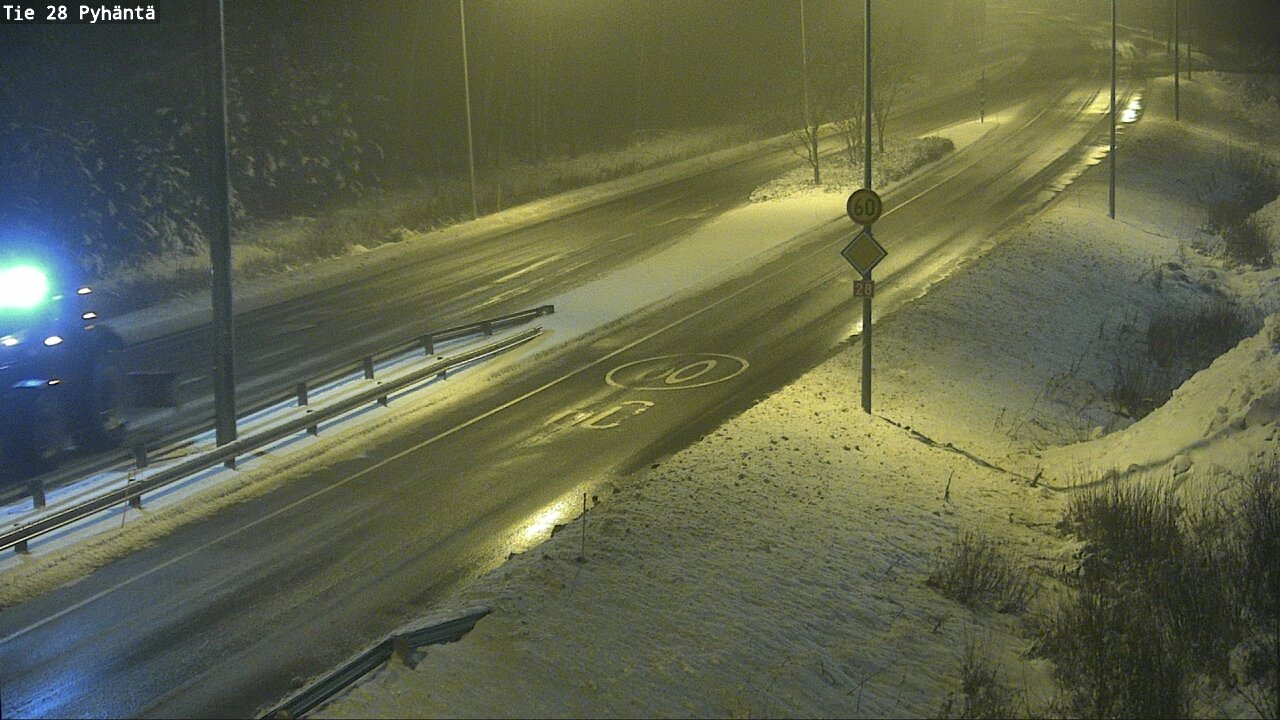 Kelikamerat Kuva Tie 28 Pyhäntä, Pyhäntä, Pohjois-Pohjanmaa