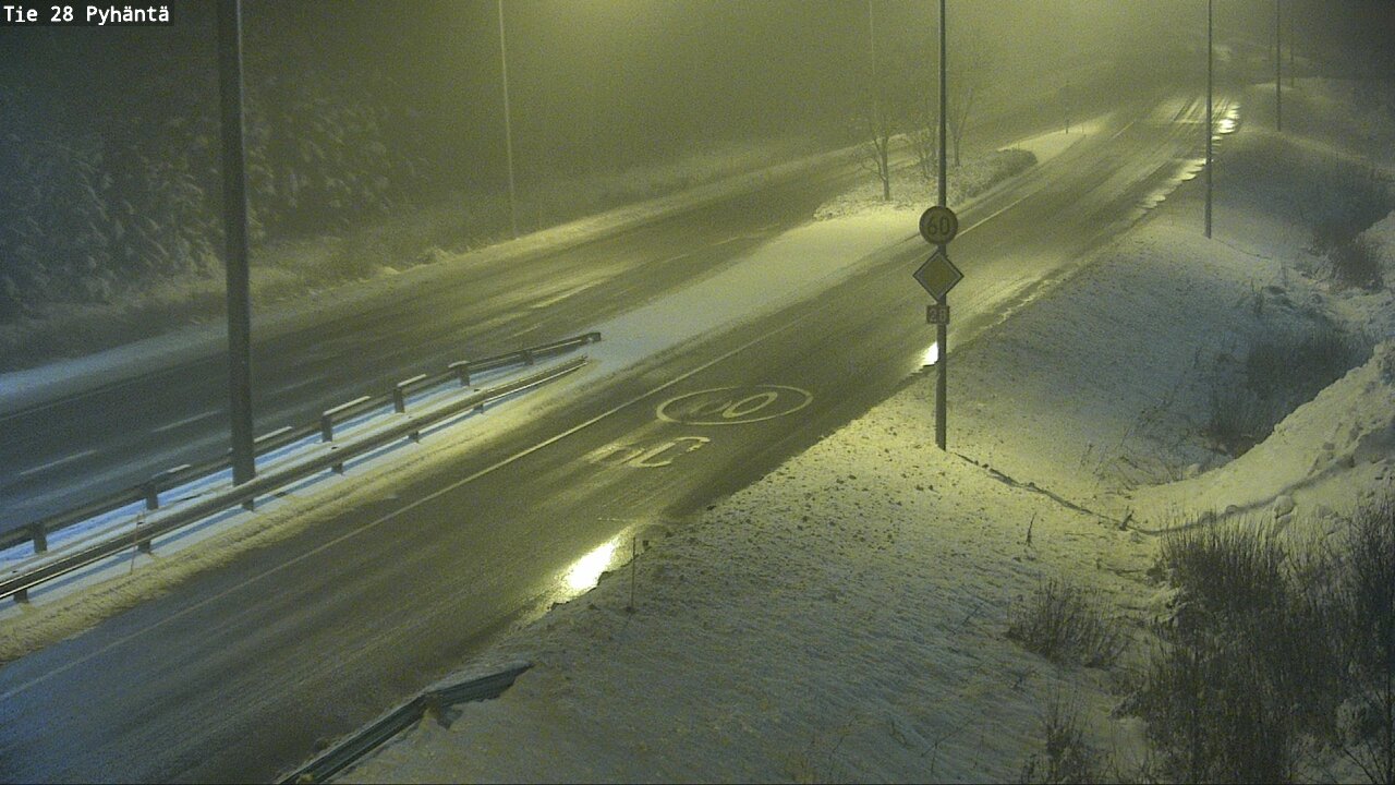 Kelikamerat Kuva Tie 28 Pyhäntä, Pyhäntä, Pohjois-Pohjanmaa