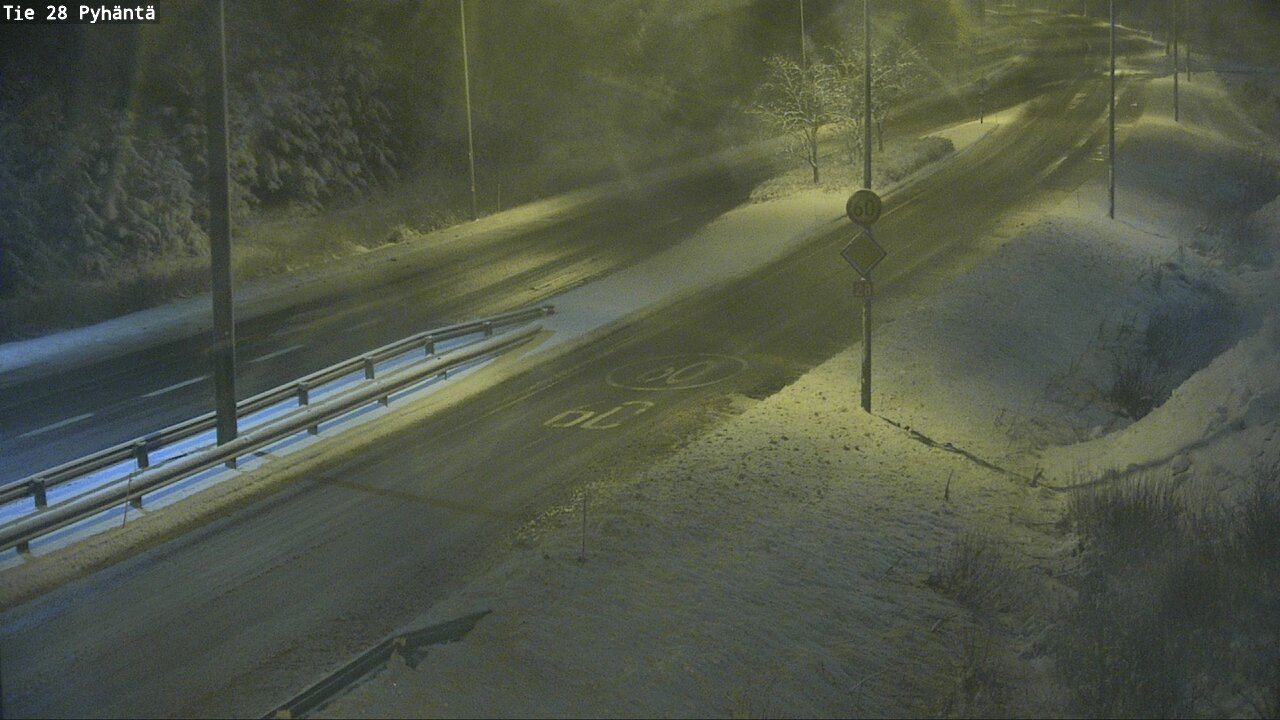 Kelikamerat Kuva Tie 28 Pyhäntä, Pyhäntä, Pohjois-Pohjanmaa