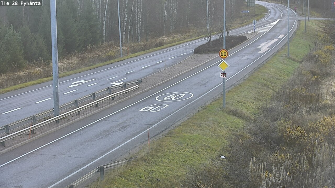 Kelikamerat Kuva Tie 28 Pyhäntä, Pyhäntä, Pohjois-Pohjanmaa