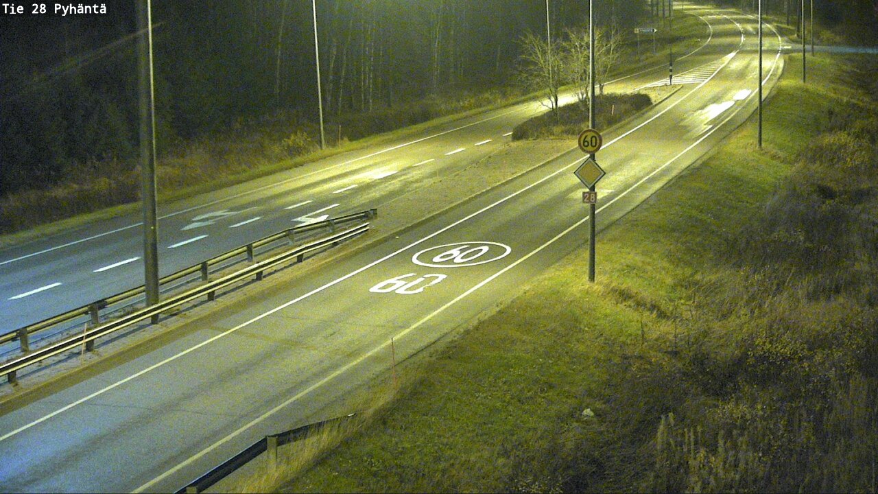 Kelikamerat Kuva Tie 28 Pyhäntä, Pyhäntä, Pohjois-Pohjanmaa