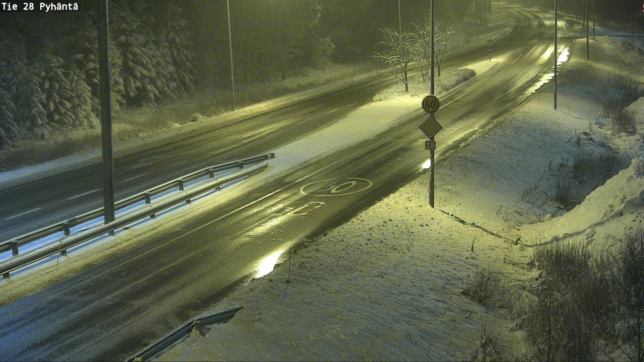 Kelikamerat Kuva Tie 28 Pyhäntä, Pyhäntä, Pohjois-Pohjanmaa