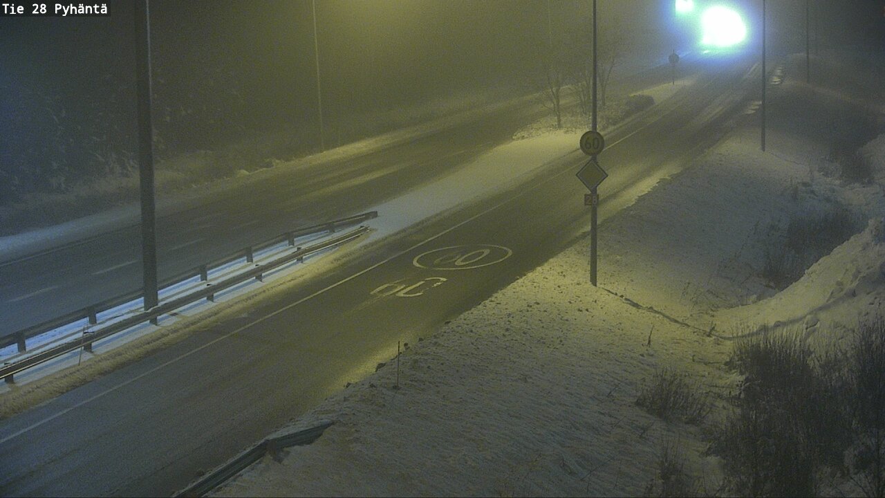 Kelikamerat Kuva Tie 28 Pyhäntä, Pyhäntä, Pohjois-Pohjanmaa