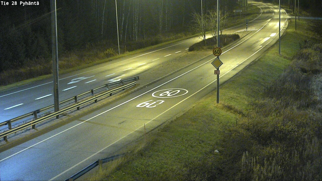 Kelikamerat Kuva Tie 28 Pyhäntä, Pyhäntä, Pohjois-Pohjanmaa