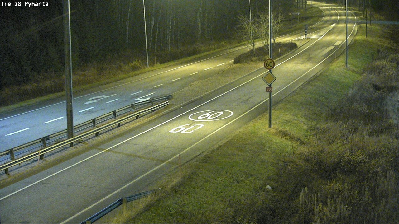 Kelikamerat Kuva Tie 28 Pyhäntä, Pyhäntä, Pohjois-Pohjanmaa