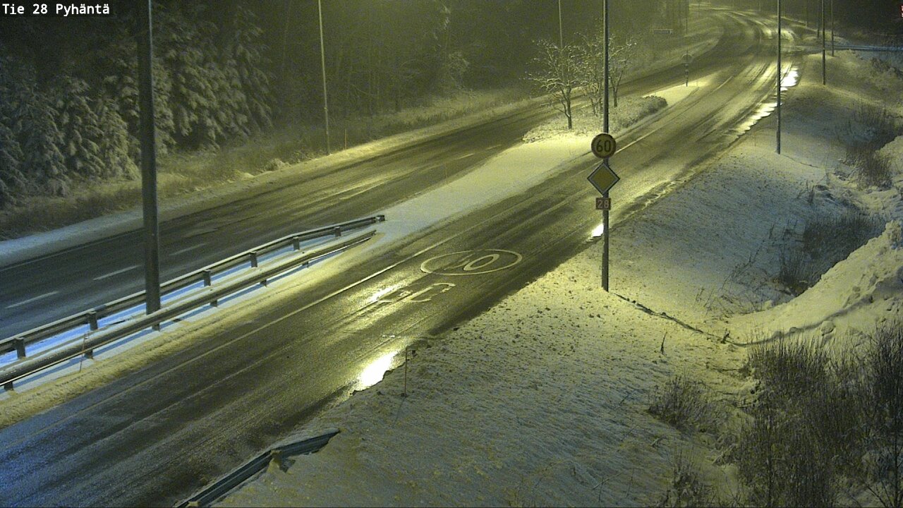 Kelikamerat Kuva Tie 28 Pyhäntä, Pyhäntä, Pohjois-Pohjanmaa