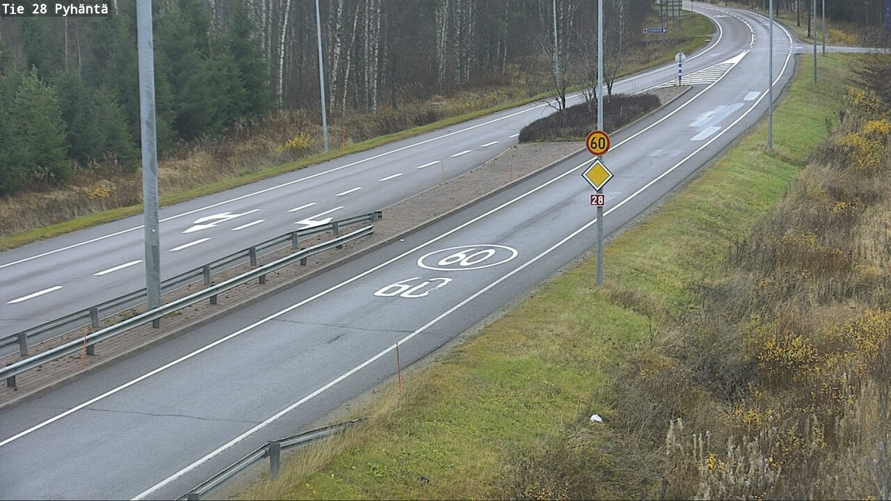 Kelikamerat Kuva Tie 28 Pyhäntä, Pyhäntä, Pohjois-Pohjanmaa