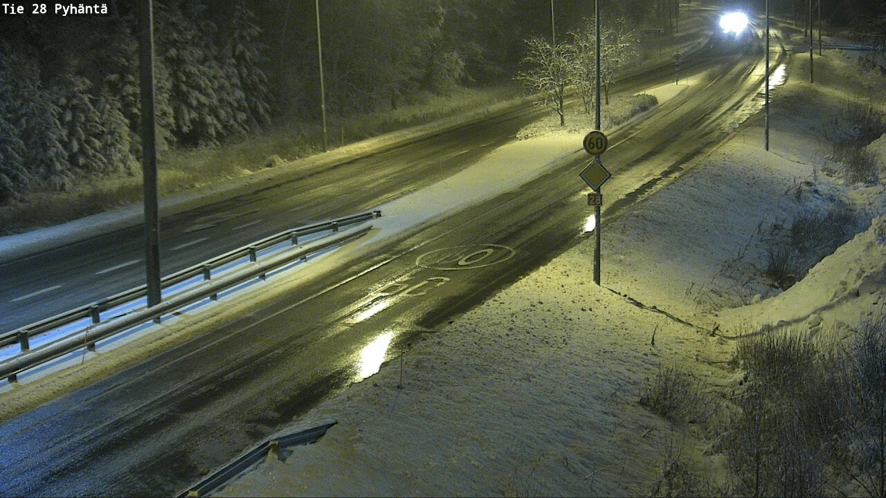 Kelikamerat Kuva Tie 28 Pyhäntä, Pyhäntä, Pohjois-Pohjanmaa