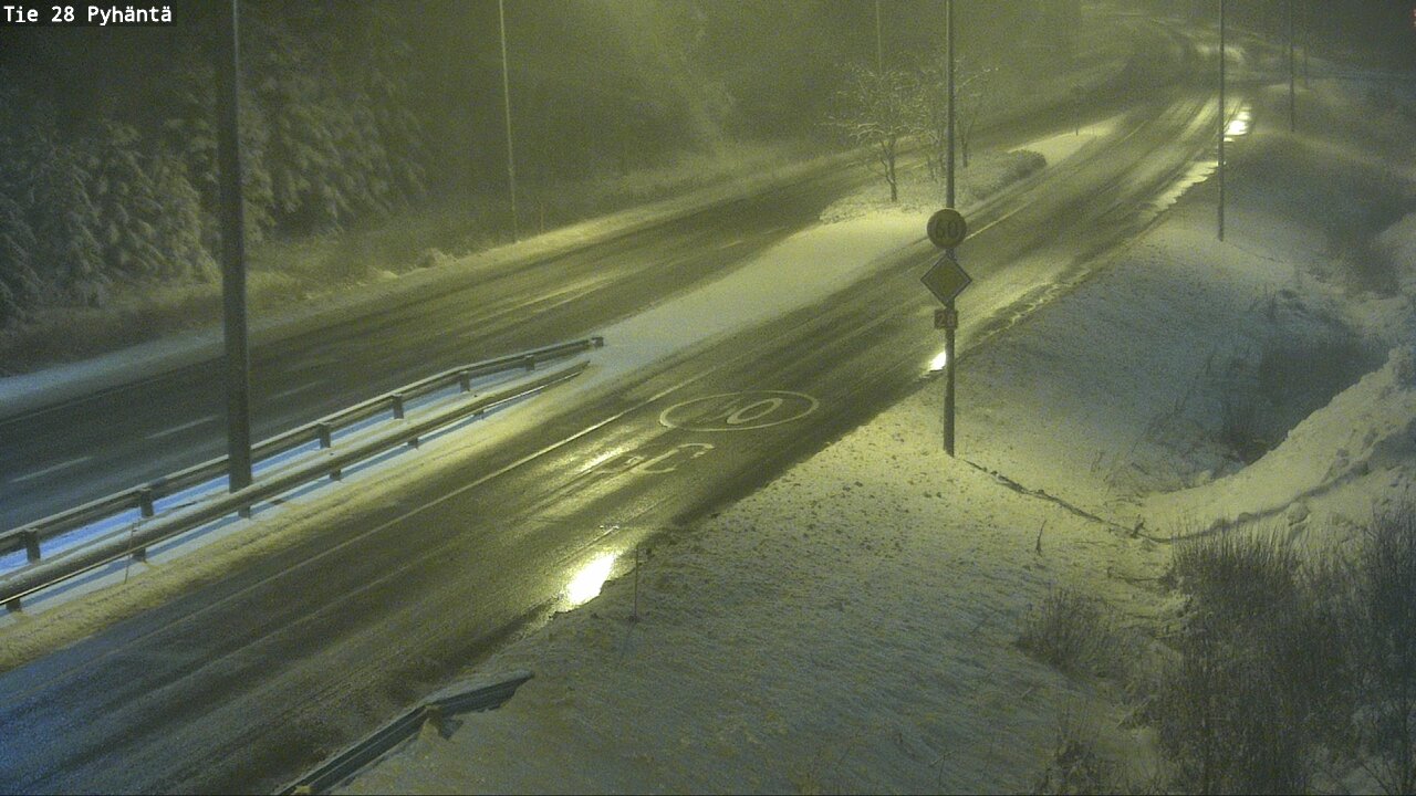 Kelikamerat Kuva Tie 28 Pyhäntä, Pyhäntä, Pohjois-Pohjanmaa