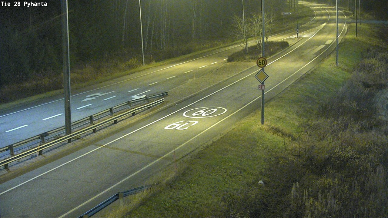 Kelikamerat Kuva Tie 28 Pyhäntä, Pyhäntä, Pohjois-Pohjanmaa