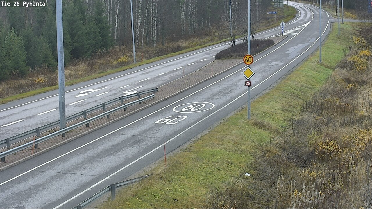 Kelikamerat Kuva Tie 28 Pyhäntä, Pyhäntä, Pohjois-Pohjanmaa